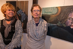Guusje Van Winkel en Rian Smulders Expo De Wal 2014